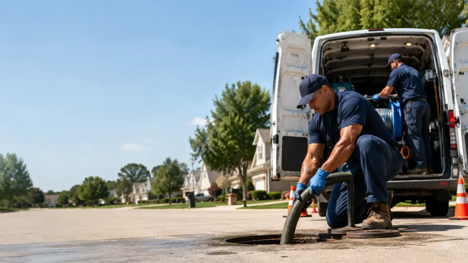 Sewer Backup Cleanup services in Landers, CA